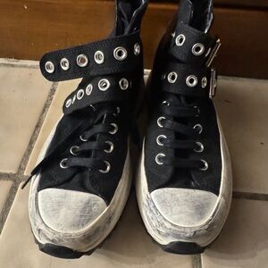 Converse Black and White Kids Sneakers